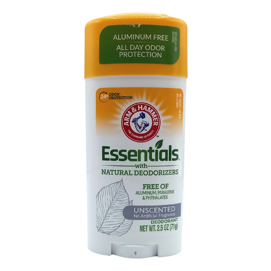 DESODORANTE ESSENTIAL SIN AROMA ARM & HAMMER  2.5 OZ