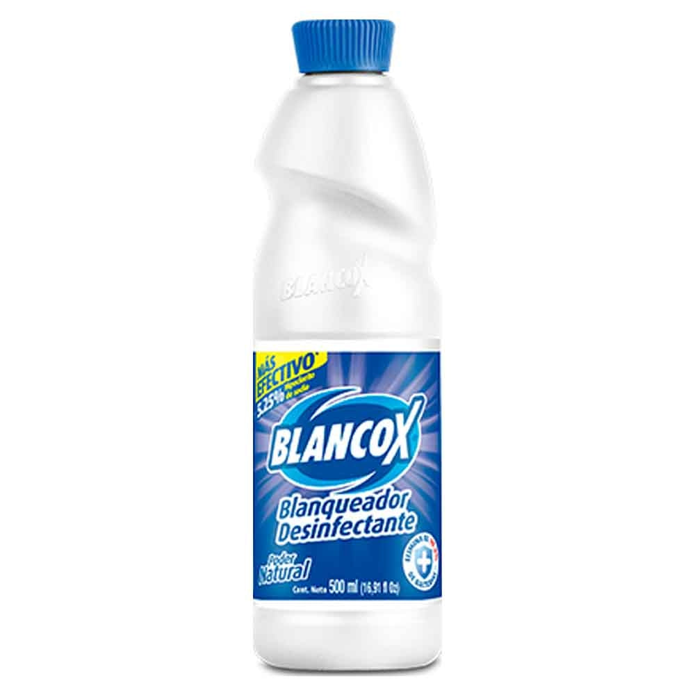 DETERGENTE BLANQUEADOR BLANCOX REGULAR 500 ML