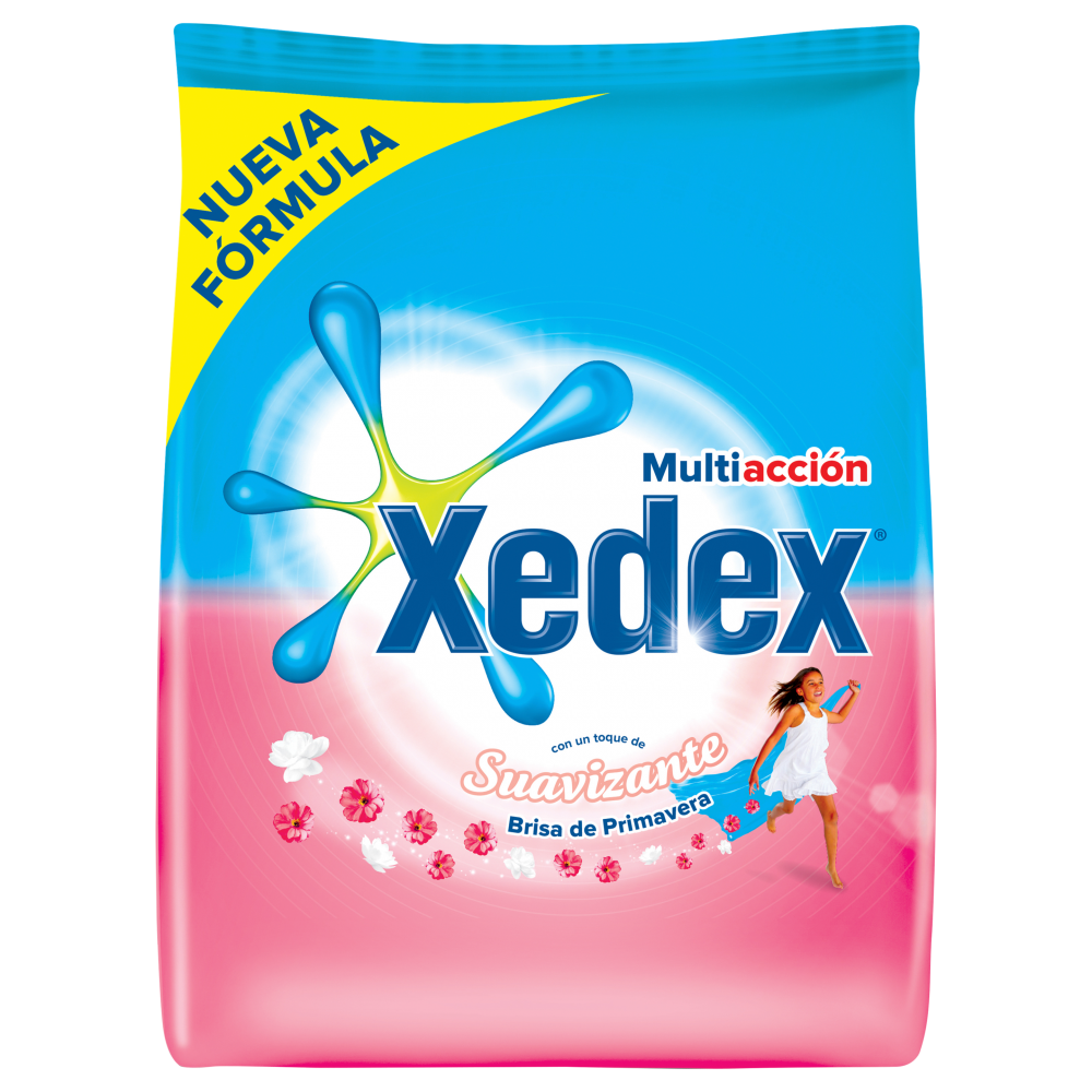 DETERGENTE EN POLVO XEDEX SUAVIZANTE PRIMAVERA 5 KG
