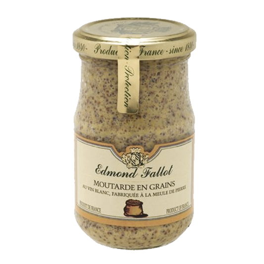 MOSTAZA EDMOND FALLOT GRANOS CON VINO 250 G