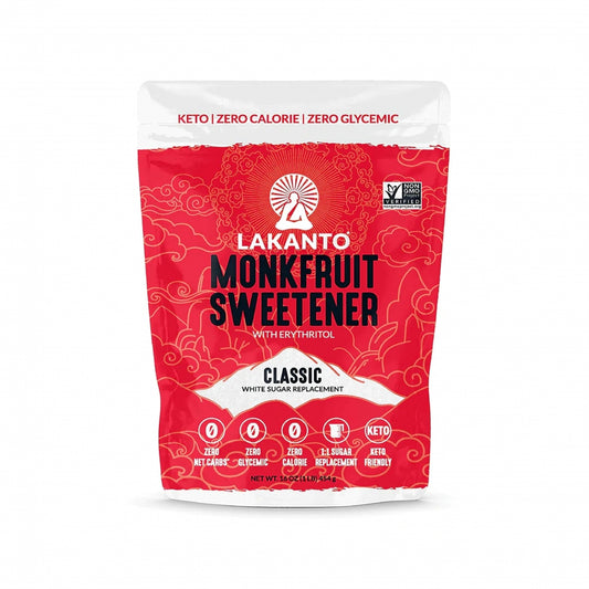 ENDULZANTE MONKFRUIT CLASSIC LAKANTO 454 GR
