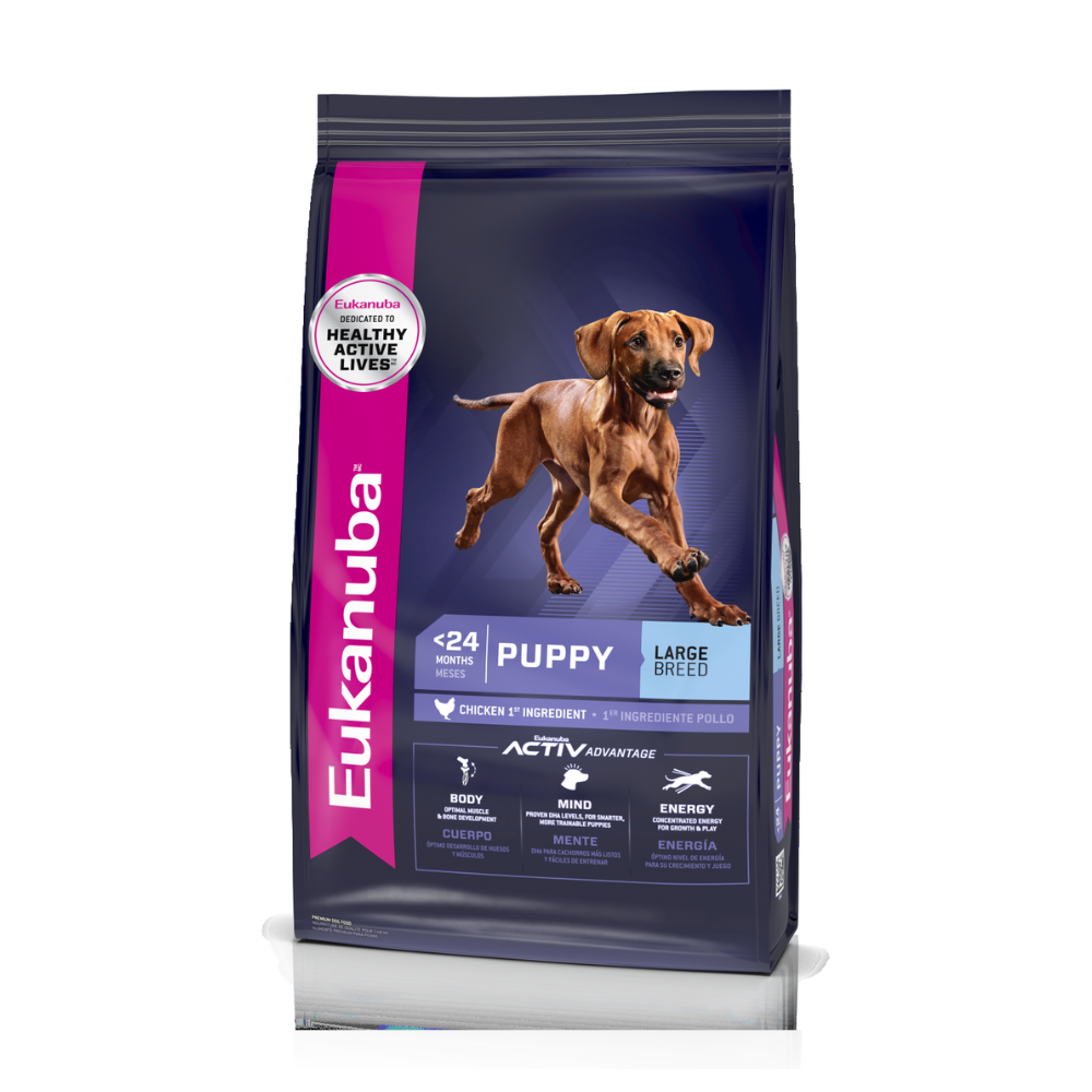 ALIMENTO PARA CACHORRO EUKANUBA RAZA GRANDE 2.04KG (4.5LB)