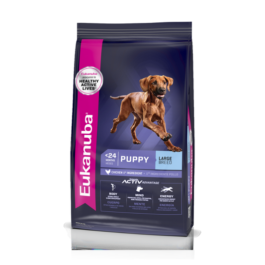 ALIMENTO PARA CACHORRO EUKANUBA RAZA GRANDE 2.04KG (4.5LB)