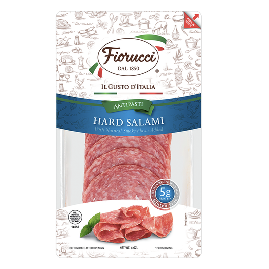 SALAMI FIORUCCI HARD REBANADO 113 G