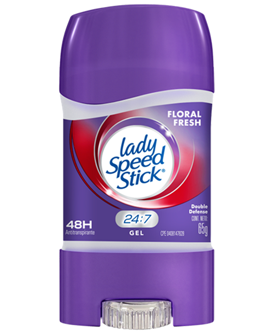 DESODORANTE LADY SPEED STICK FLORAL FRESH GEL 65 G