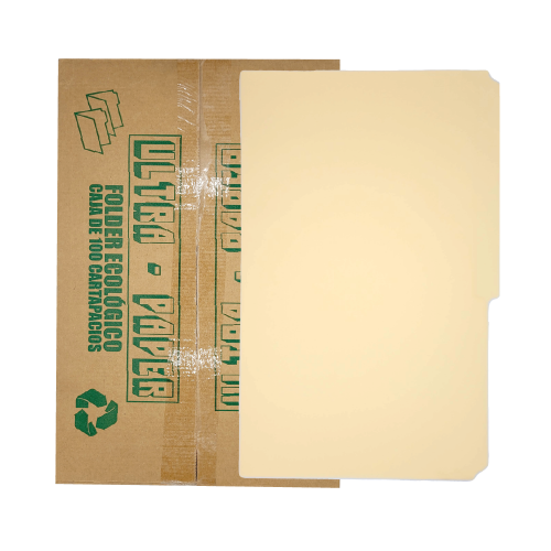 FOLDER MANILA TAMAÑO LEGAL - CAJA DE 100U