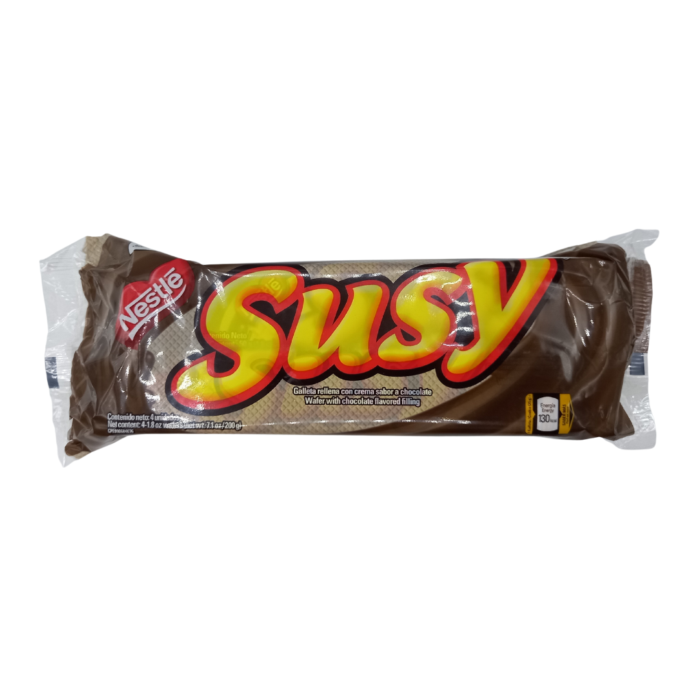 GALLETA SUSY RELLENA SABOR A CHOCOLATE SAVOY 200 GR