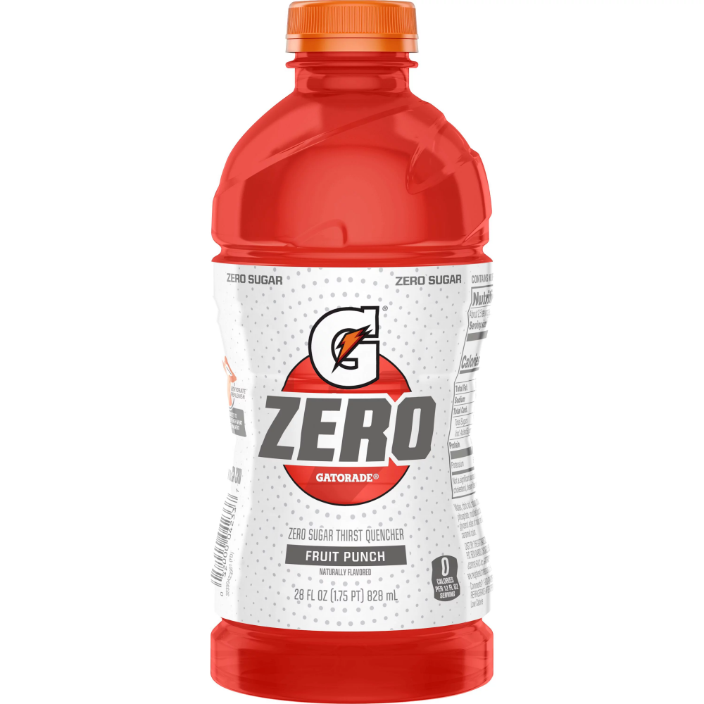 GATORADE ZERO FRUIT PUNCH 20 OZ