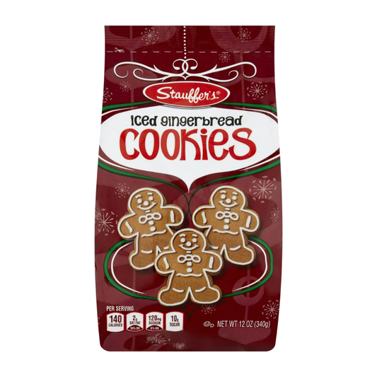 GALLETAS STAUFFERS DE NAVIDAD GENGIBRE 12 OZ