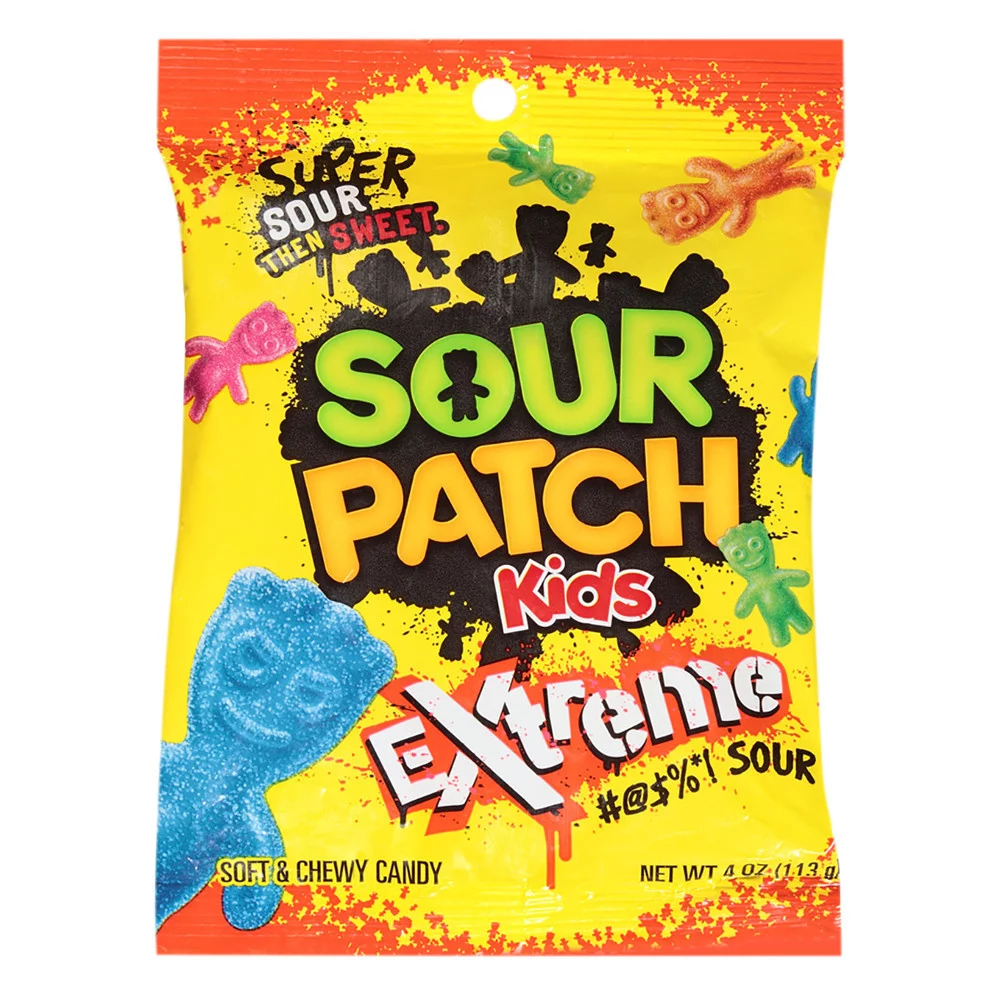 GOMITAS EXTREME SOUR PATCH 4 OZ