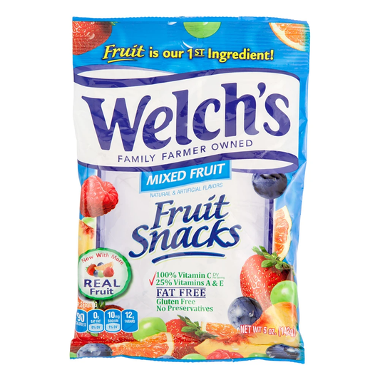 GOMITAS MIXED FRUIT WELCHS 5 OZ