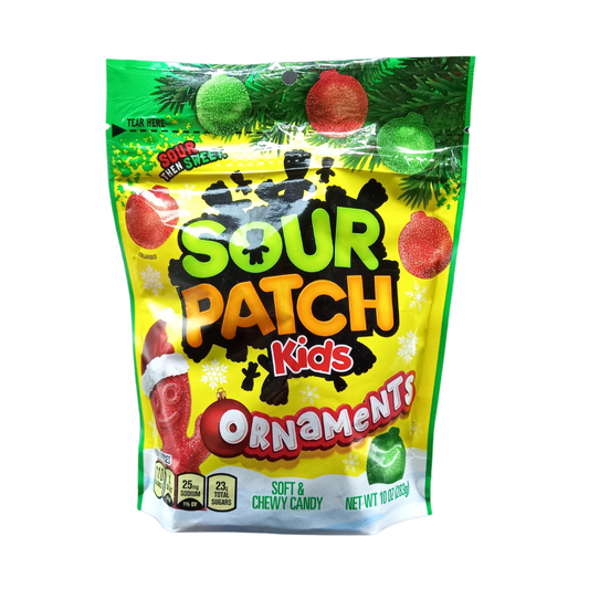 GOMITAS NAVIDEÑAS SOUR PATCH KIDS 10 OZ