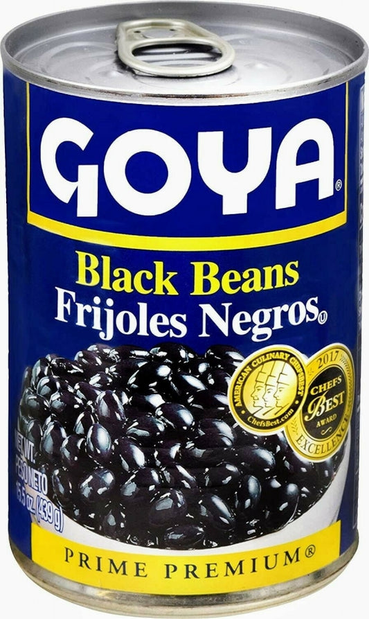 FRIJOLES NEGROS GOYA 15.5 OZ