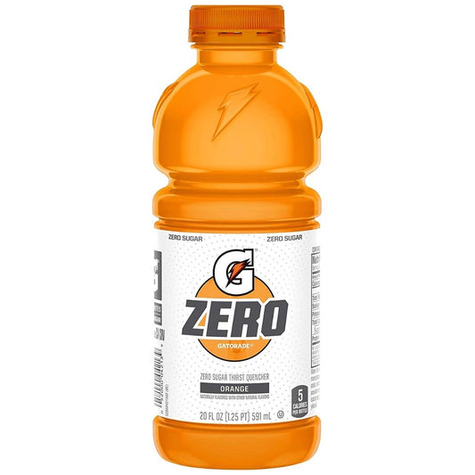 GATORADE ZERO ORANGE 20 OZ