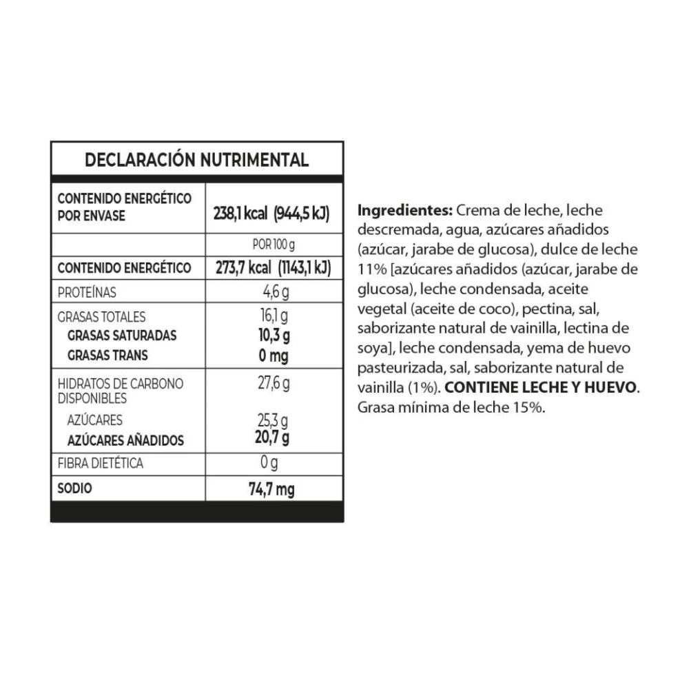 HELADO MINI HAAGEN DAZS DULCE DE LECHE 100 ML