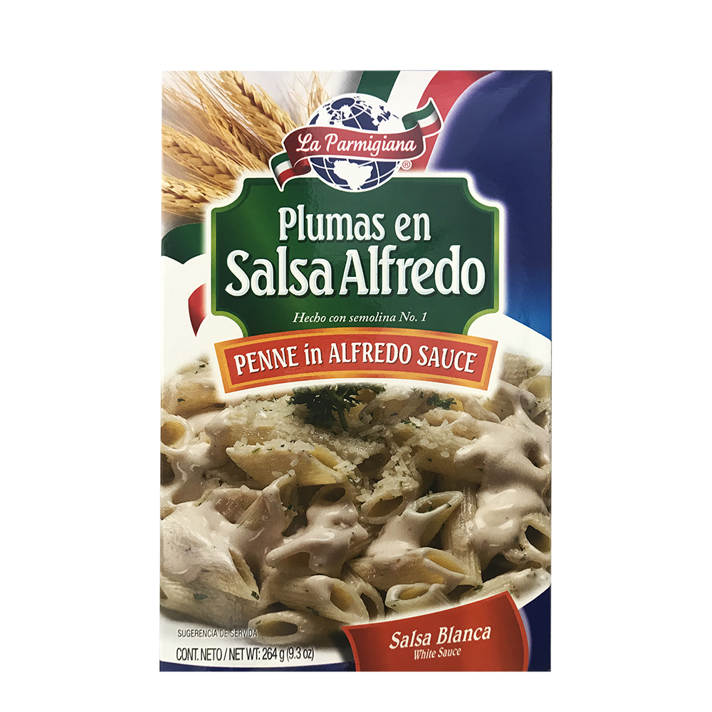 PASTA PENNE EN SALSA ALFREDO LA PARMIGIANA 264 GR