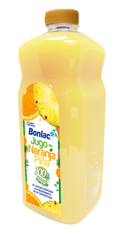 JUGO NATURAL BONLAC DE NARANJA PIÑA 1/2 GALON
