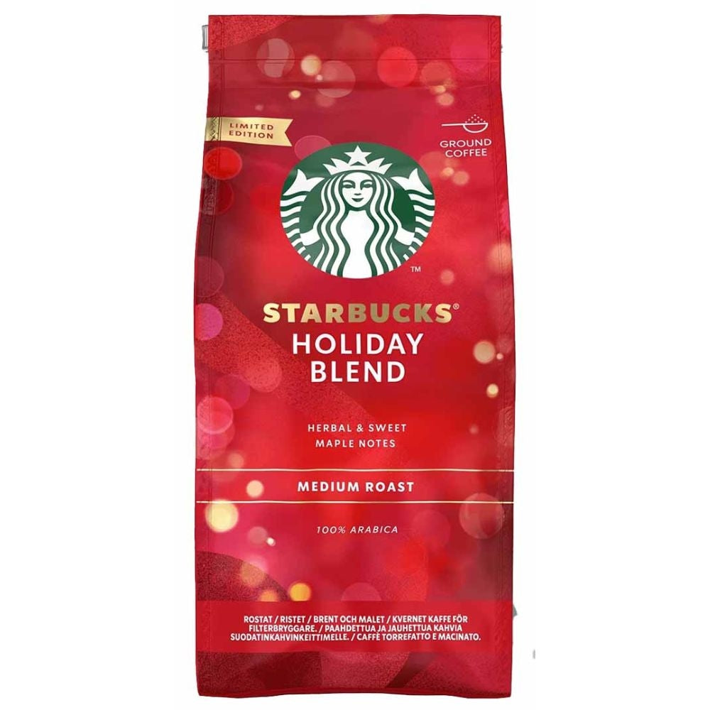 STARBUCKS HOLIDAY BLEND CAFE TOSTADO Y MOLIDO 190 GR