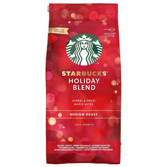 STARBUCKS HOLIDAY BLEND CAFE TOSTADO Y MOLIDO 190 GR
