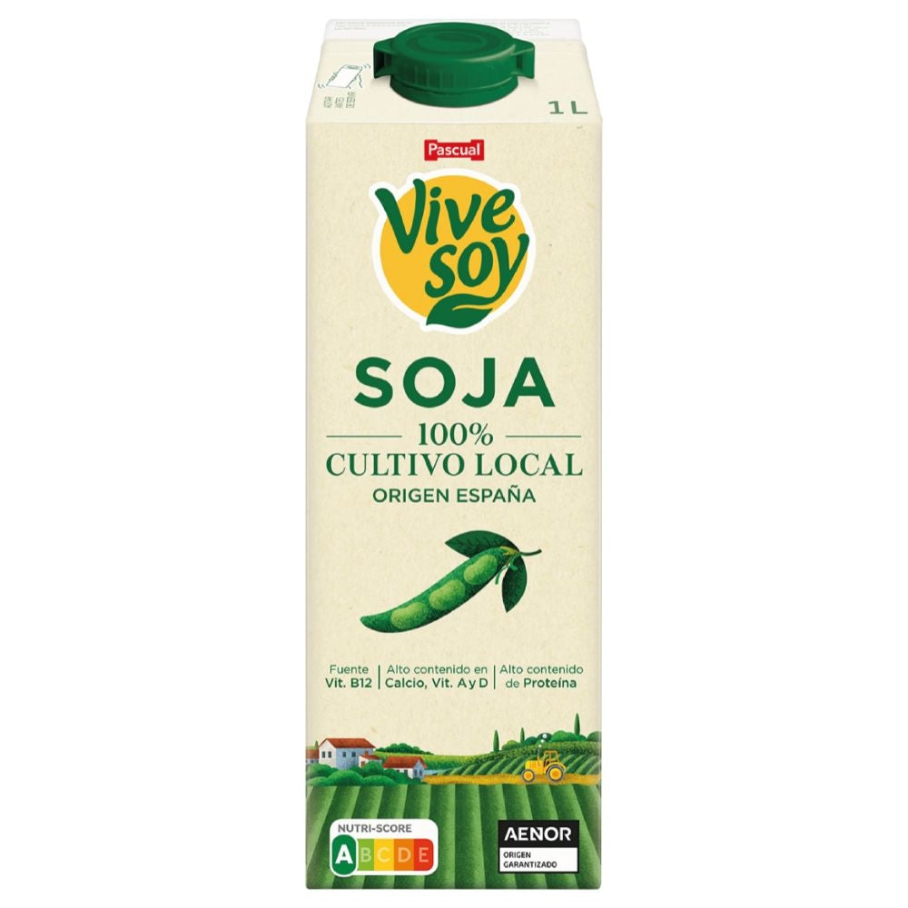 LECHE DE SOJA VIVESOY 1 LT