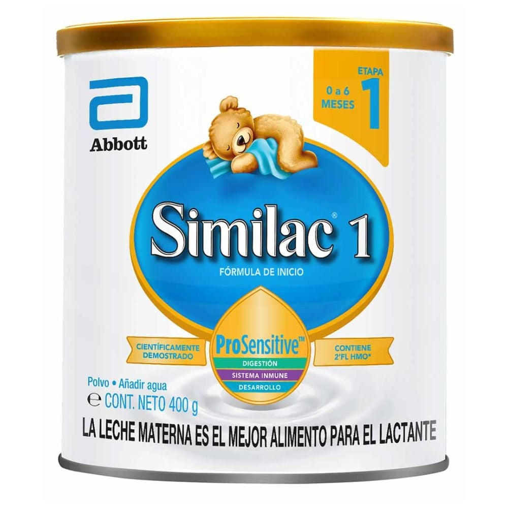 FORMULA INFANTIL SIMILAC 1 HMO 400 GR