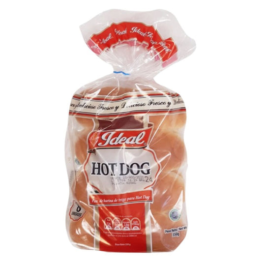 PAN HOT DOG IDEAL 8 UND