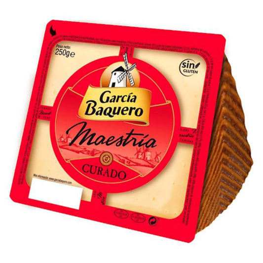 QUESO CURADO GARCIA BAQUERO MAESTRIA 250 GR