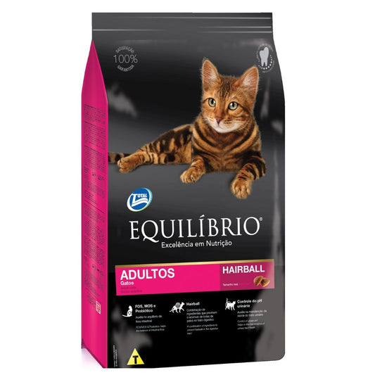 COMIDA PARA GATOS ADULTOS HAIRBALL EQUILIBRIO 1.5 KG