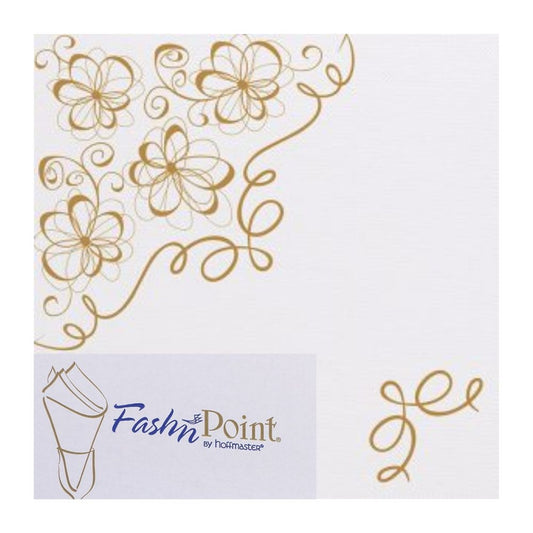 SERVILLETA DE MESA DECORADA FASHM POINT 100 UND