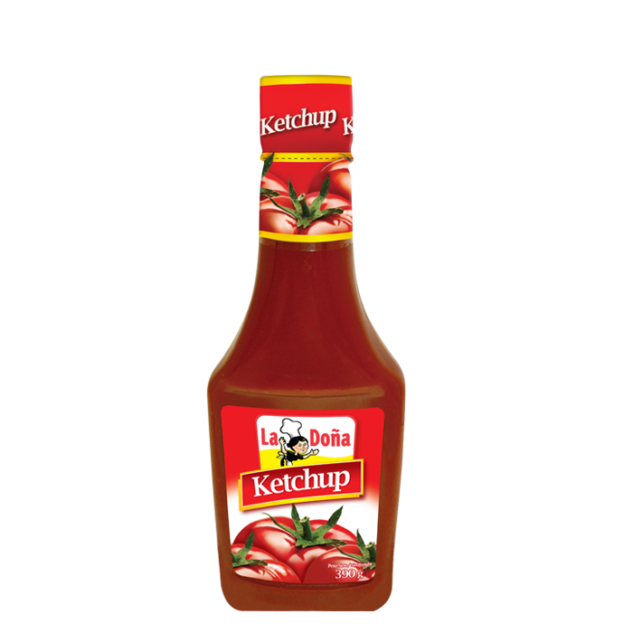KETCHUP CHICO LA DOÑA 390 G
