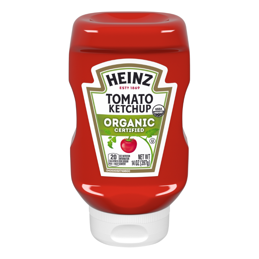 KETCHUP ORGANIC HEINZ 14 OZ
