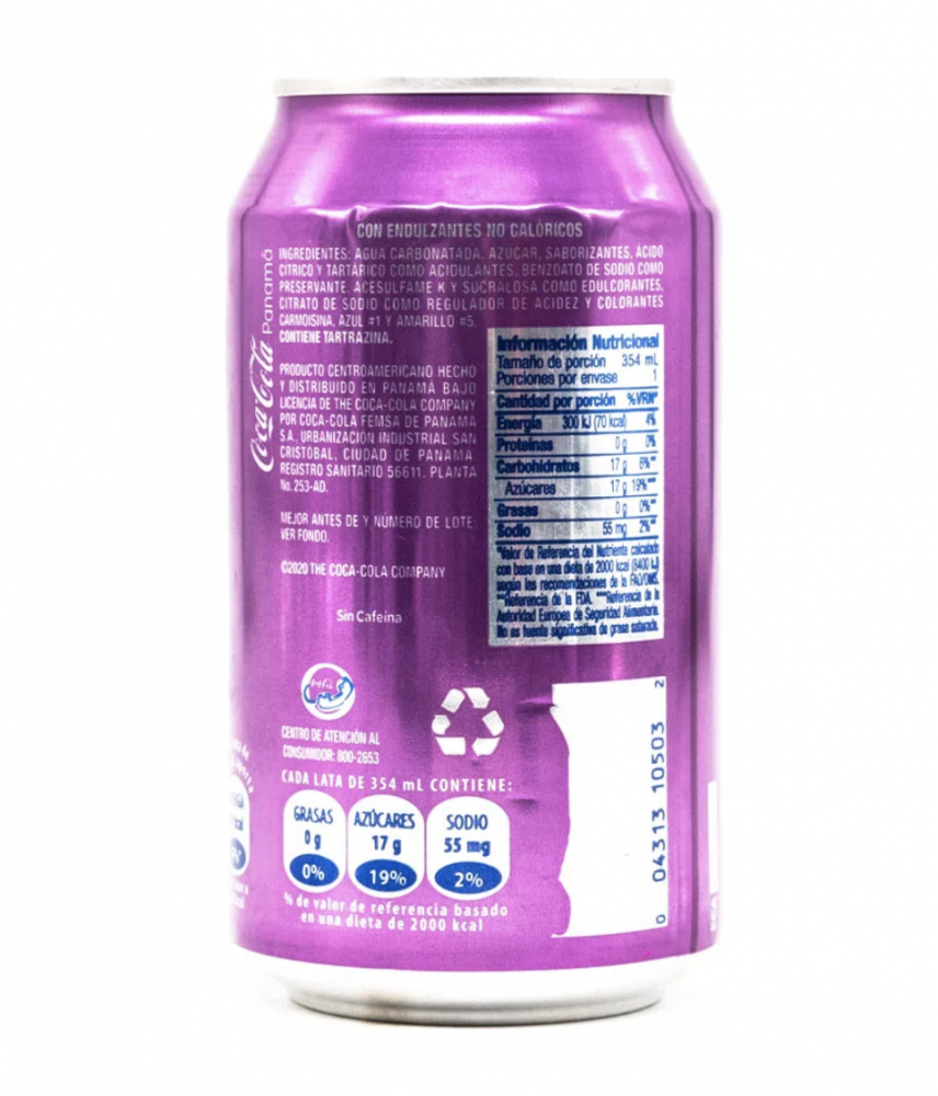 SODA KIST UVA LATA