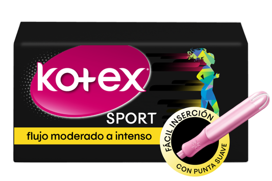 TAMPON KOTEX CON APLICADOR MEDIO 8 UN