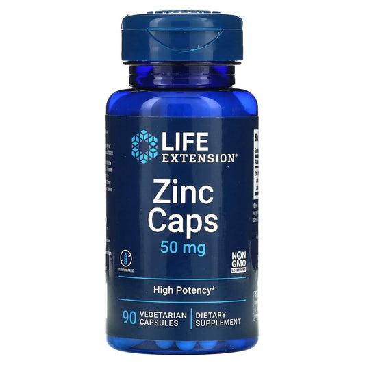 LIFE EXTENSION VITAMIN ZINC 50MG 90VEGANCAPS