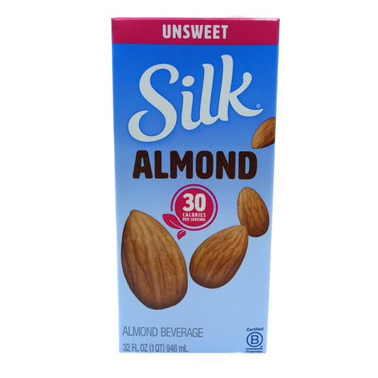 LECHE DE ALMENDRAS SIN AZUCAR SILK 946 ML