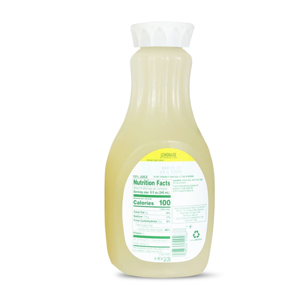 JUGO TROPICANA LIMONADA REGULAR 46 OZ