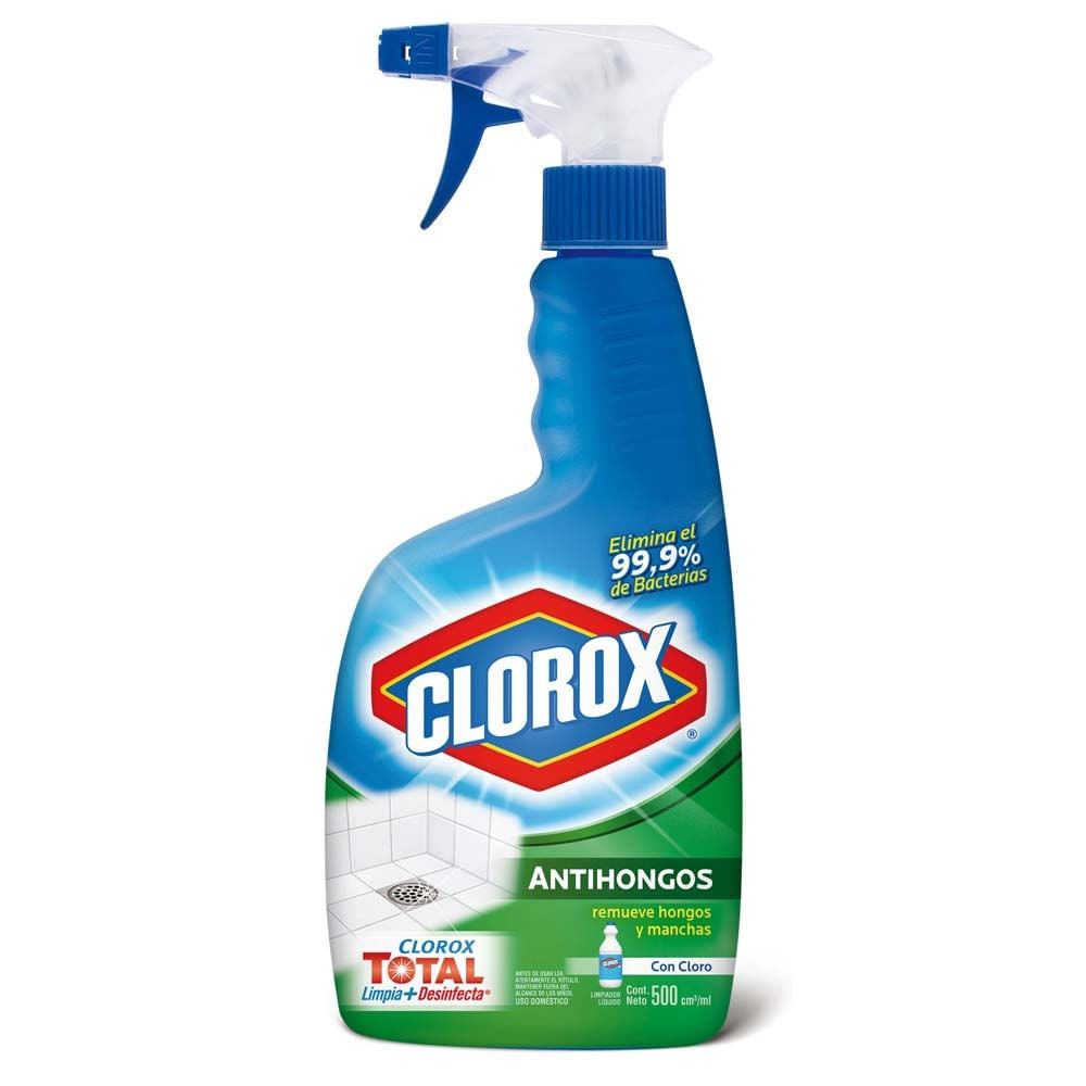 LIMPIADOR CLOROX ANTIHONGOS GATILLO 500ML