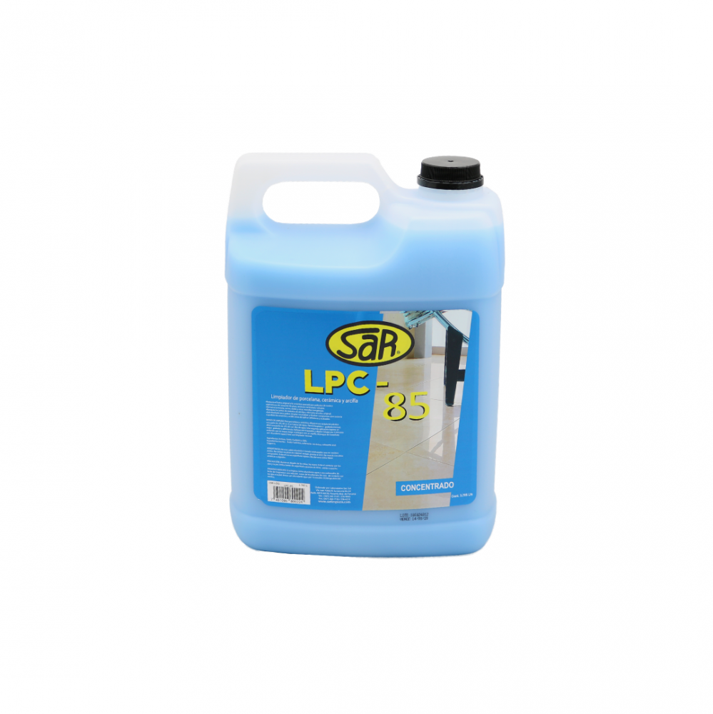 LIMPIADOR DE PORCELANA, CERÁMICA Y ARCILLA LPC-85 SAR  1 GL