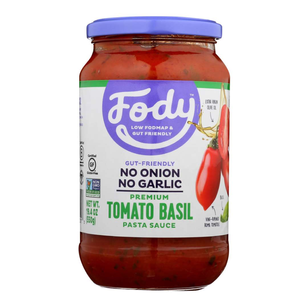 SALSA TOMATO BASIL FODY 19.4 OZ