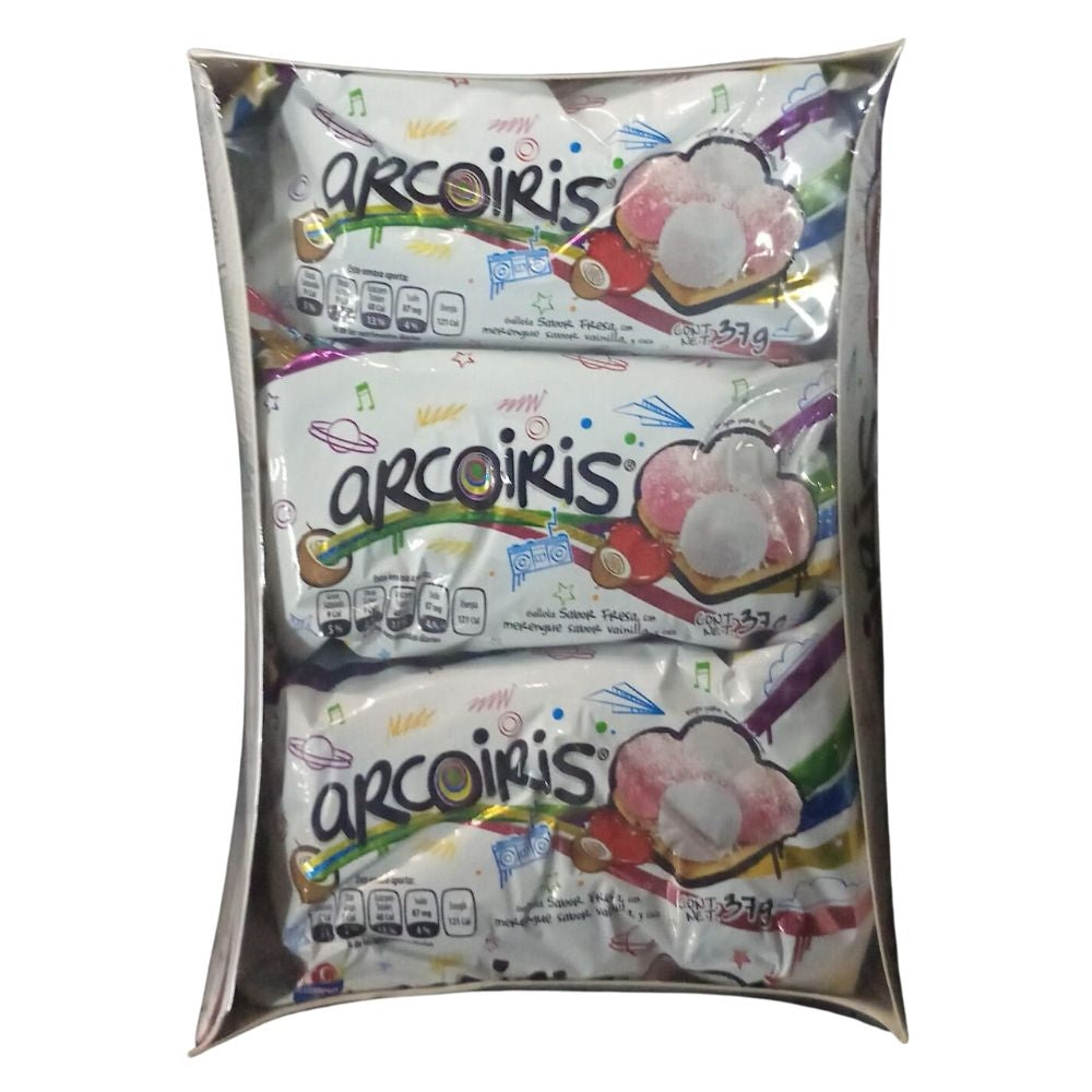 GALLETA ARCOIRIS 6 PACK