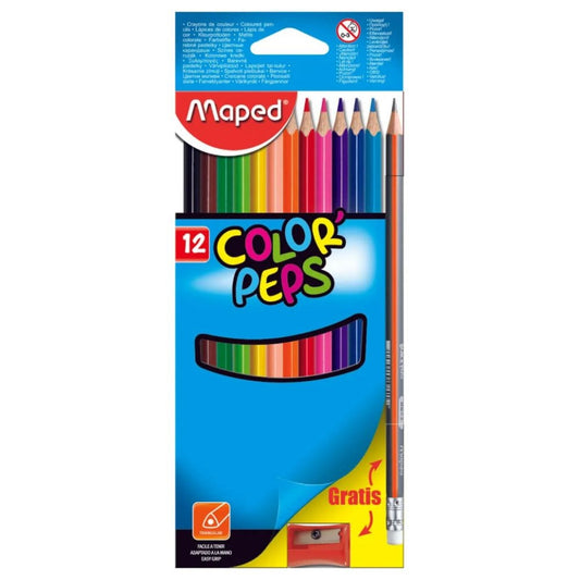 LAPICES DE COLORES MAPED 12 UND