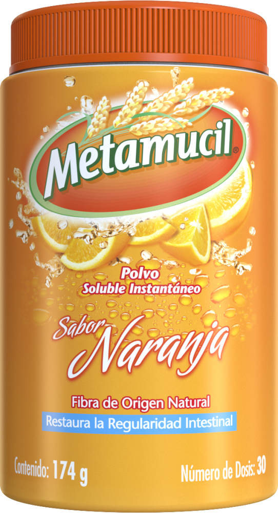 METAMUCIL NARANJA 174 GRS