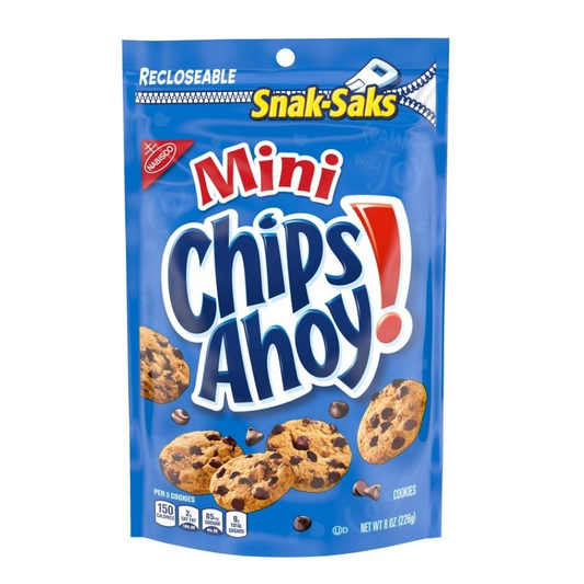 GALLETA CHIPS AHOY MINI SNAK-SAKS 226 GR