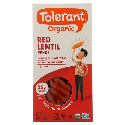 PASTA PENNE TOLERANT ORGANIC 227 GR