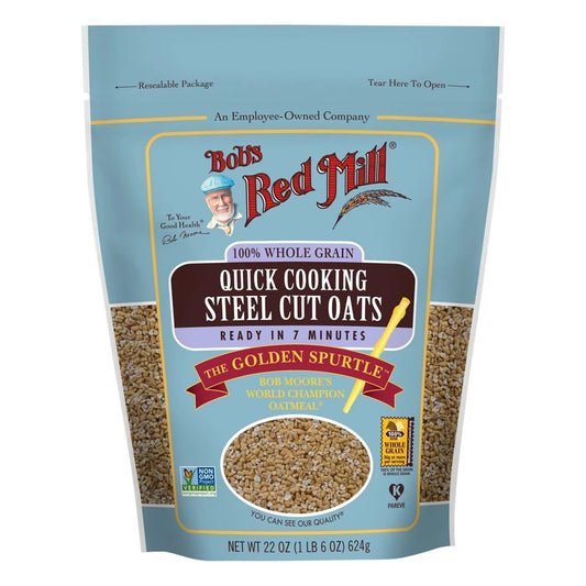 AVENA CORTADA DE COCCION RAPIDA BOBS RED MILL 1 LB