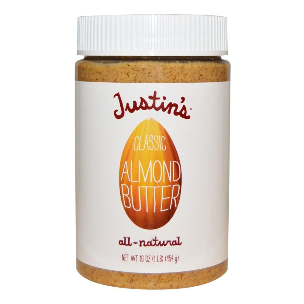 MANTEQUILLA DE ALMENDRA JUSTINS 454 GR
