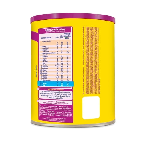 NESTLE NIDO 1+ DESLACTOSADA  ALIMENTO COMPLEMENTARIO A BASE DE LECHE INSTANTANEA LATA 800G