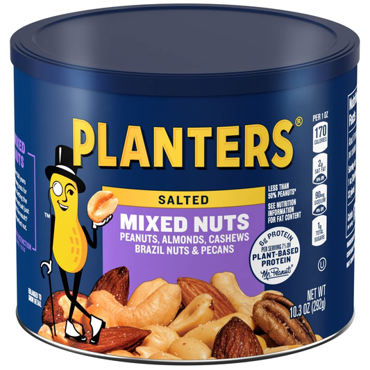 NUECES MIXED PLANTERS 10.3 OZ