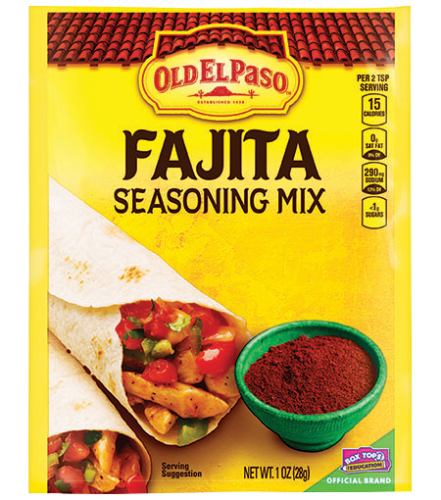 FAJITA MIX OLD EL PASO 1 OZ