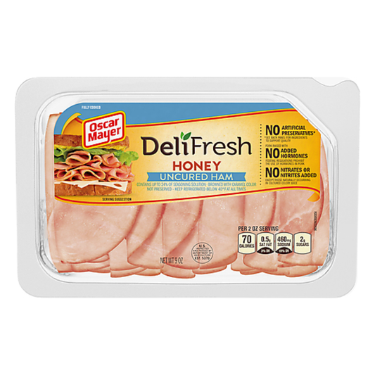 JAMON OSCAR MAYER DELI FRESH HONEY SIN CURAR 9 OZ